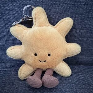 Jellycat Amuseables Sun Plush Keychain